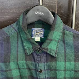 Jcrew plaid shirt size small